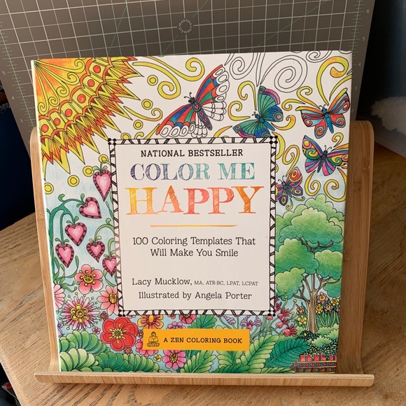 Gorgeous Color Me Happy Adult Coloring Book